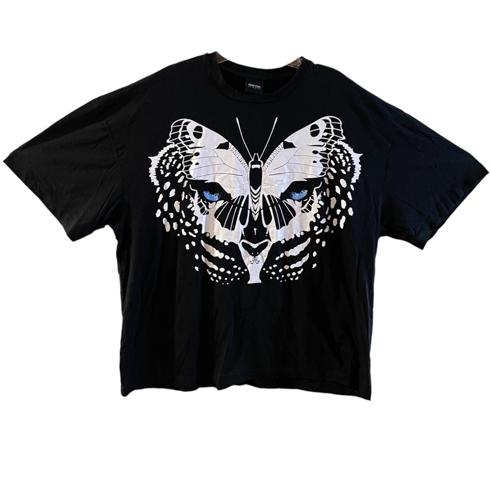 Jonny Cota Studio Leopard Wings Print T-Shirt Unisex